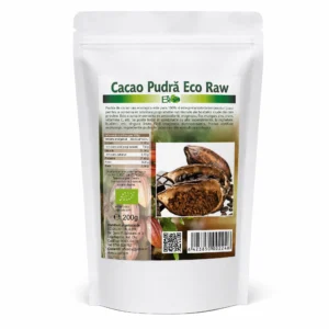 cacao pudra, raw bio 200g