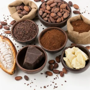 Boabe de cacao si derivate